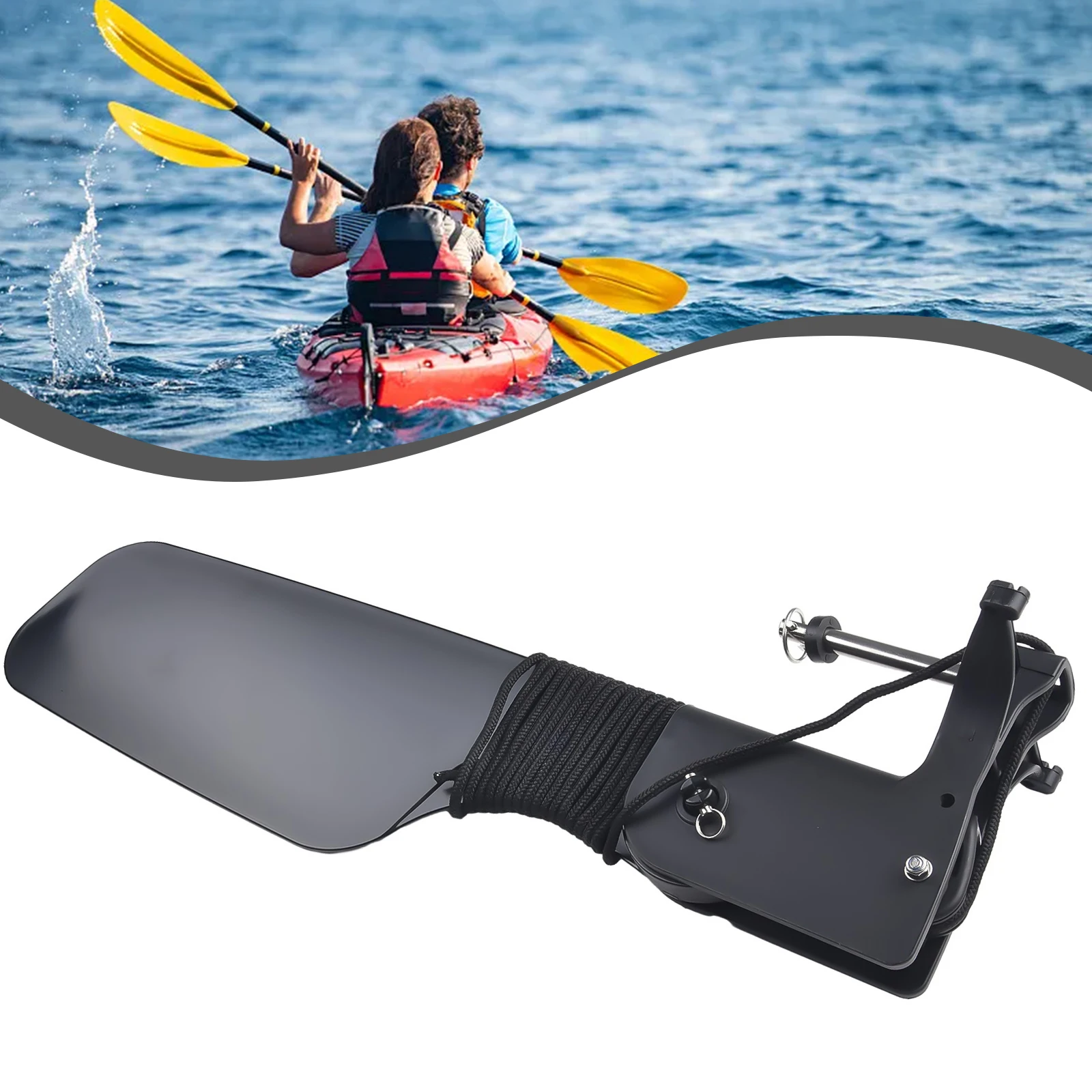 For Kayak Big Tail Rudder with - Fishing Kayak Cart recension och pris