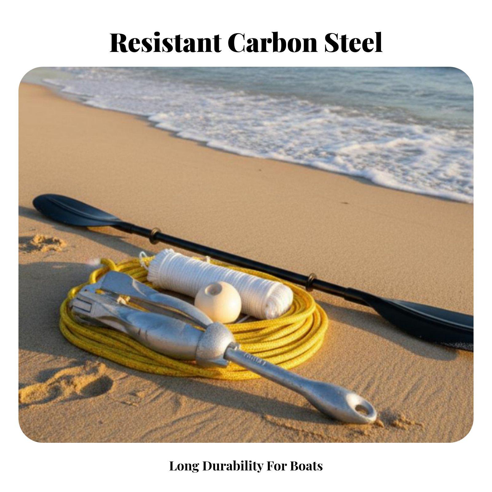 Collapsible Grapnel Anchor for - Fishing Kayak Storage Bag recension och pris
