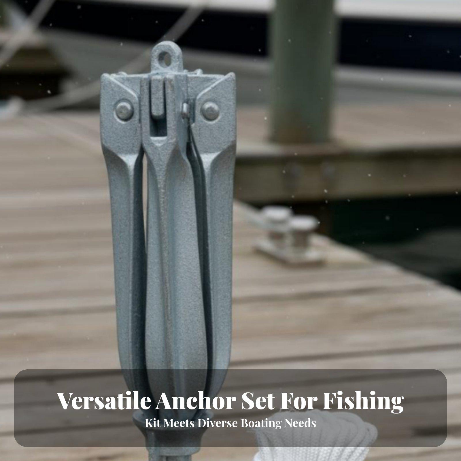 Collapsible Grapnel Anchor for - Fishing Kayak Storage Bag recension och pris